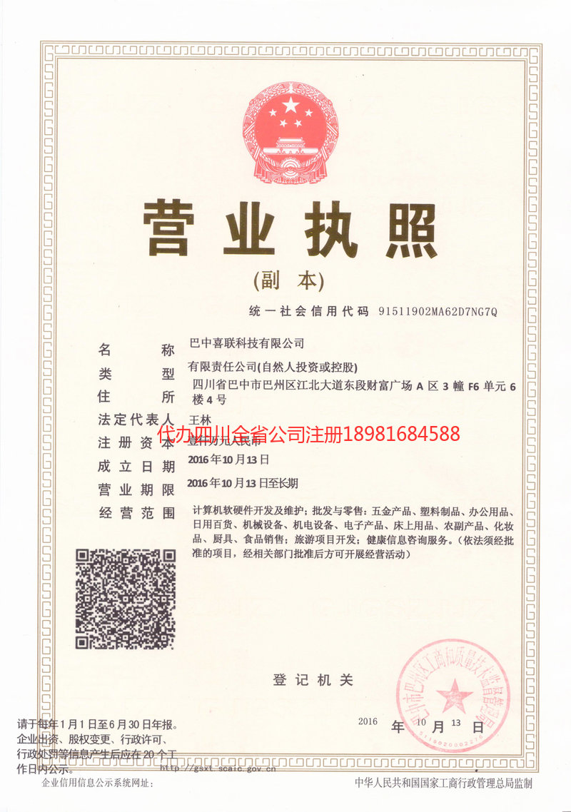 讷河讷河喜联科技有限公司